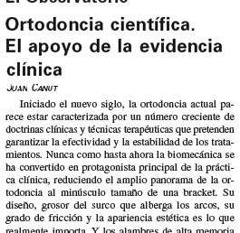 #LecturaRecomedada: Ortodoncia basada en Evidencia